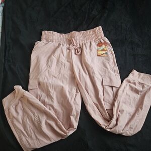 Womans Pink Cargo Pants